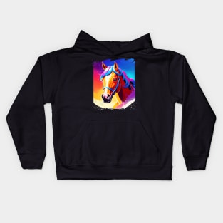 Cosmic Horse Kids Hoodie